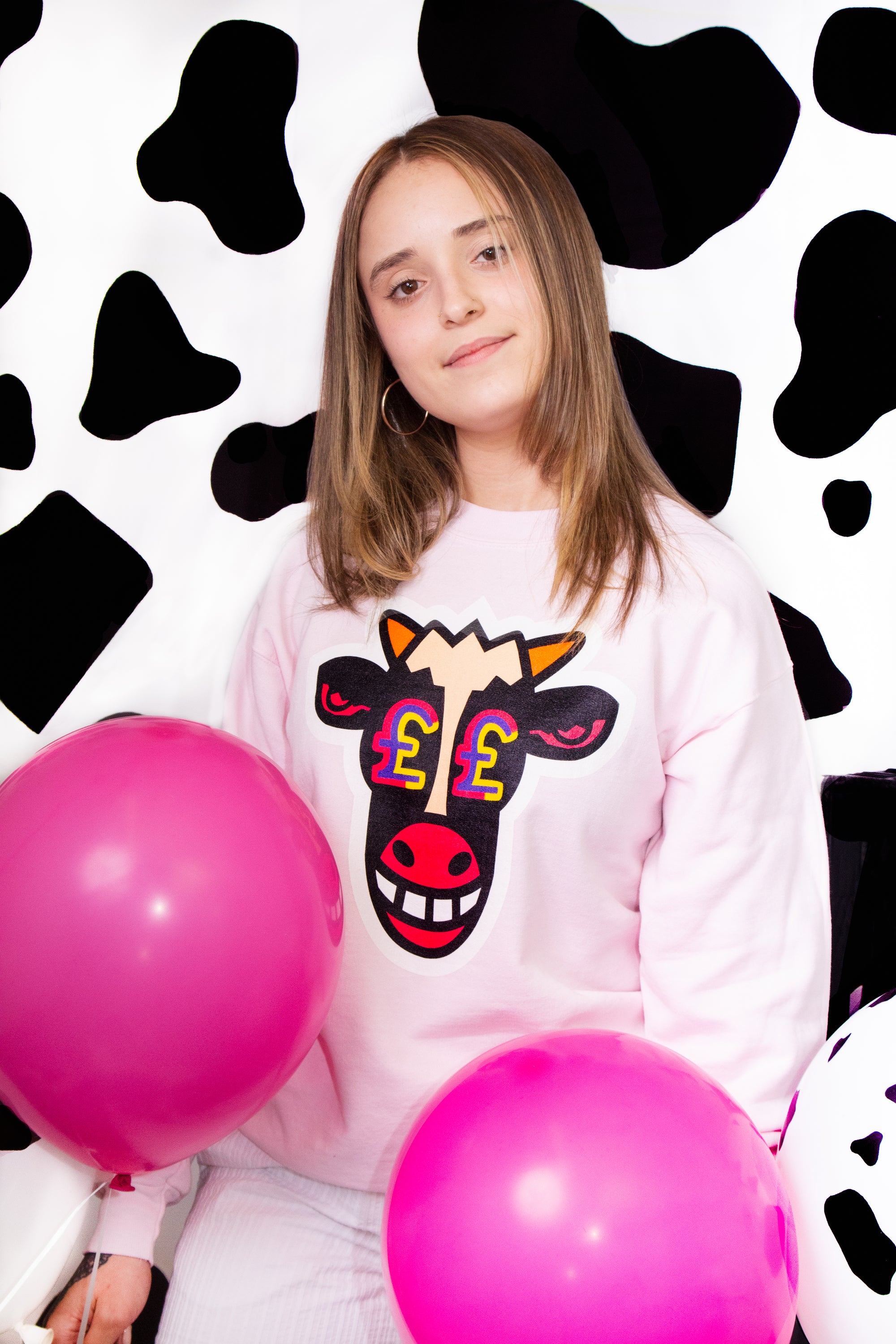 Pound - Pink Sweatshirt