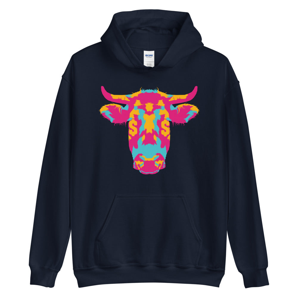 Longhorn - Navy Hoodie