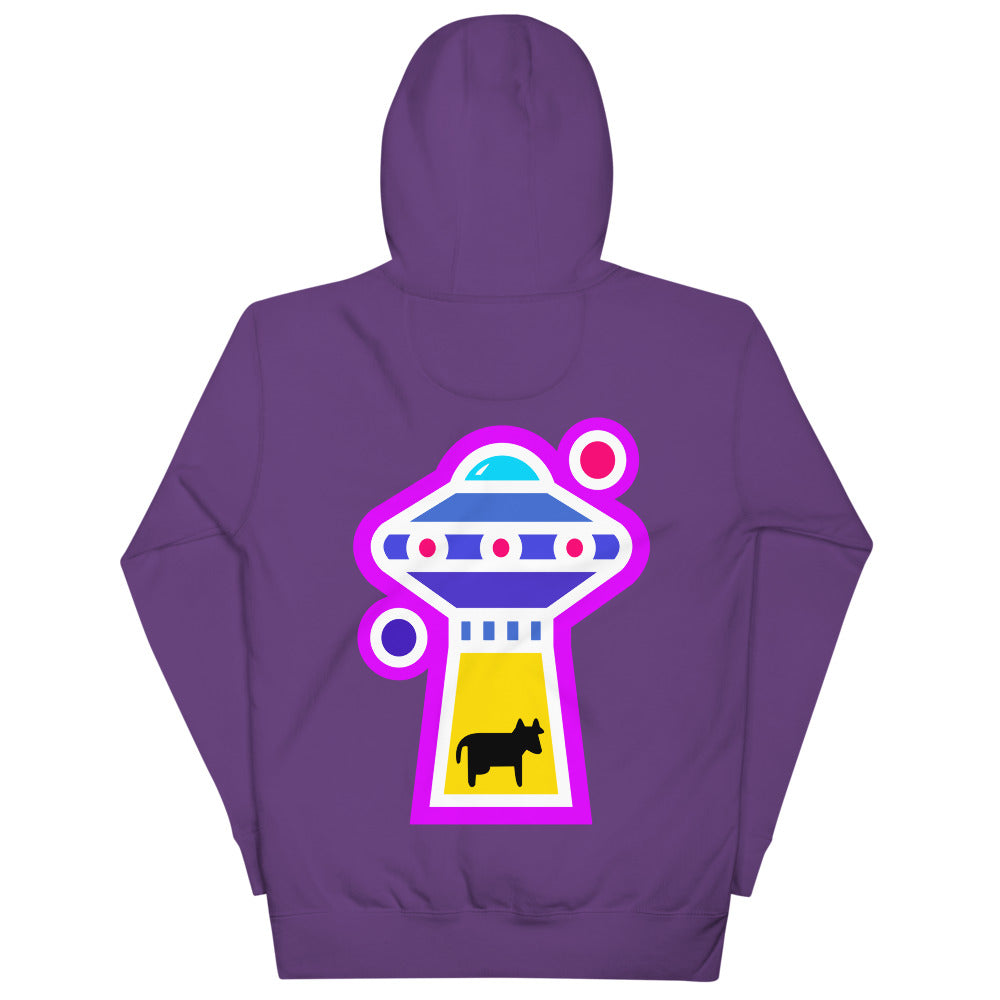 "UFOS" - Purple Unisex Hoodie