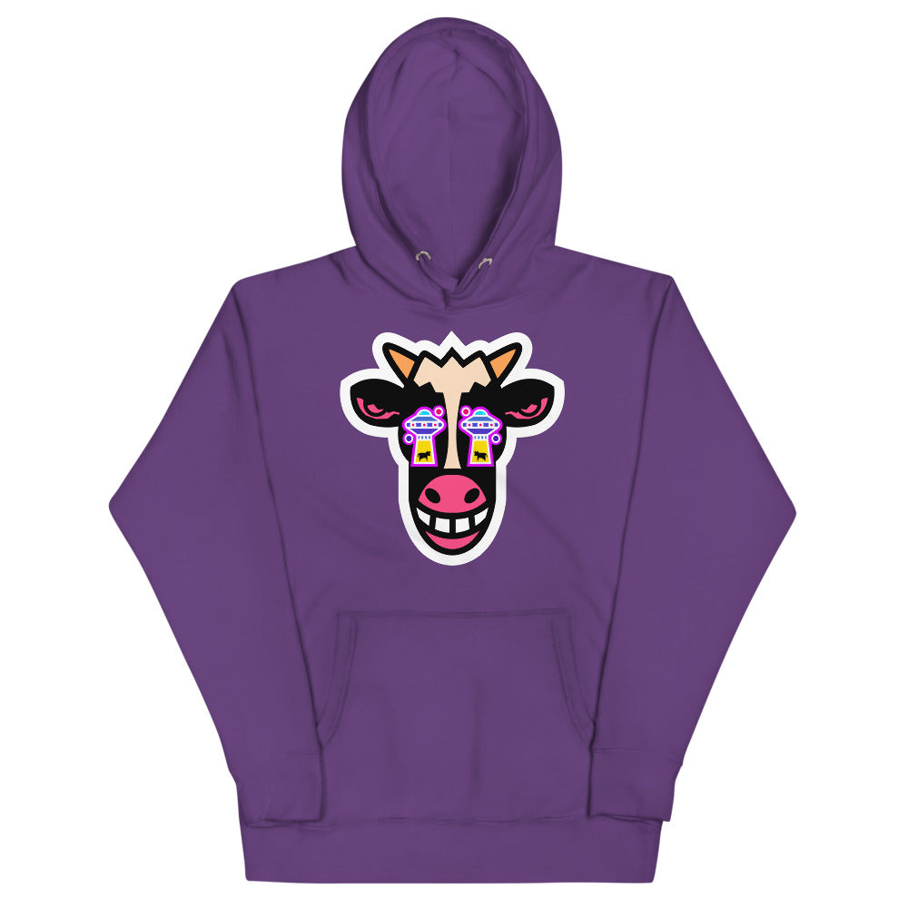 "UFOS" - Purple Unisex Hoodie