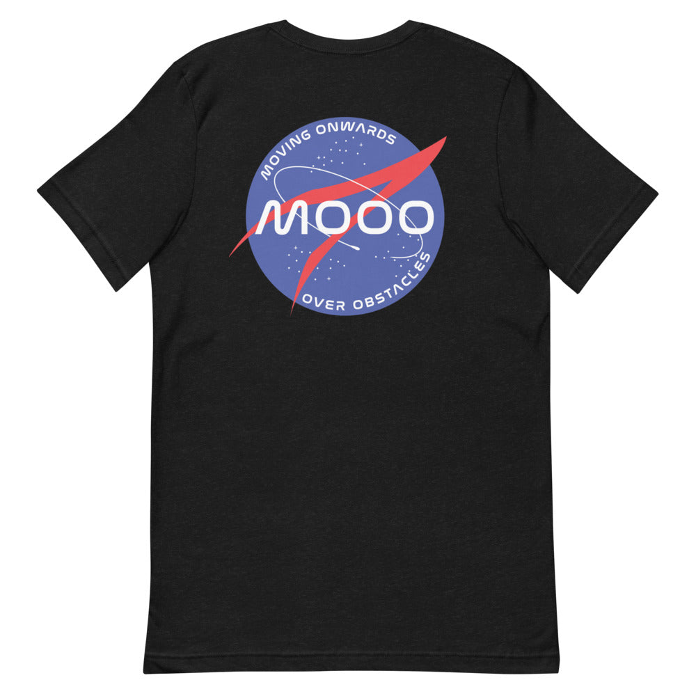 MOOO Space Program - Short-sleeve unisex t-shirt