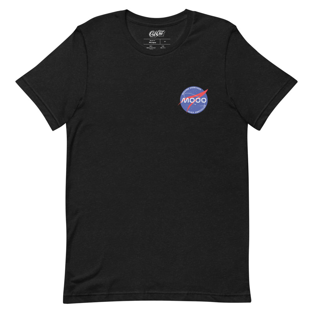 MOOO Space Program - Short-sleeve unisex t-shirt