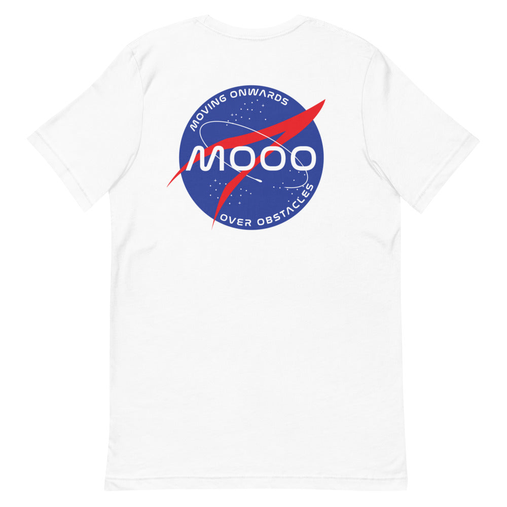 MOOO Space Program - Short-sleeve unisex t-shirt